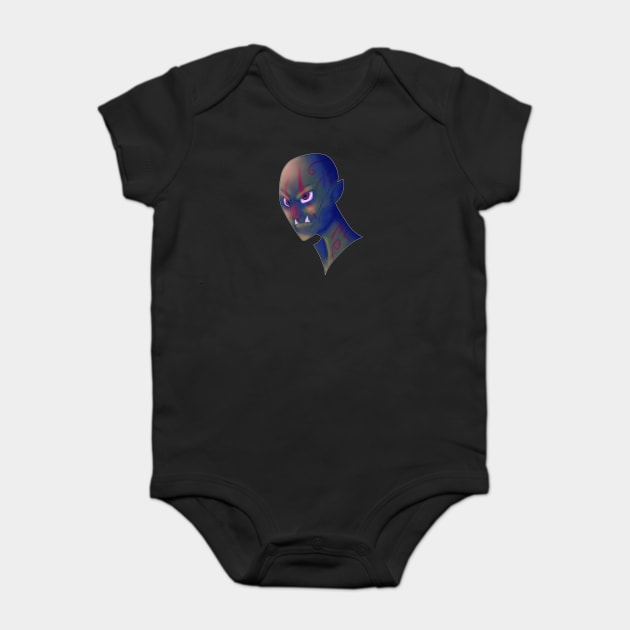 FIGHTER GOBLIN Baby Bodysuit by droidmonkey